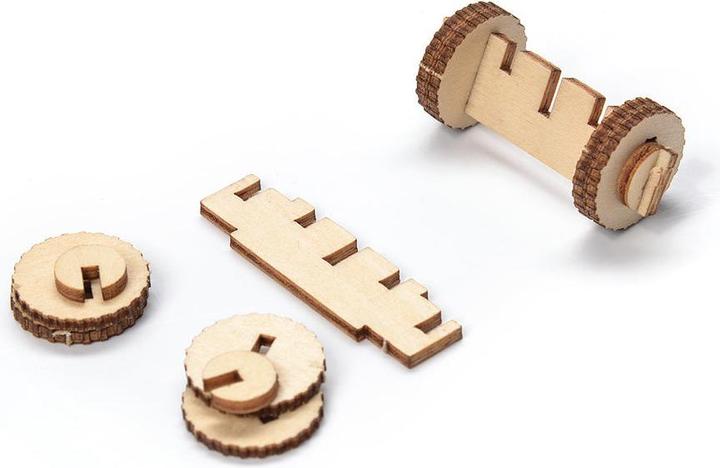 Image du produit Nice Idea Modèle de puzzle en bois 3D - Bus