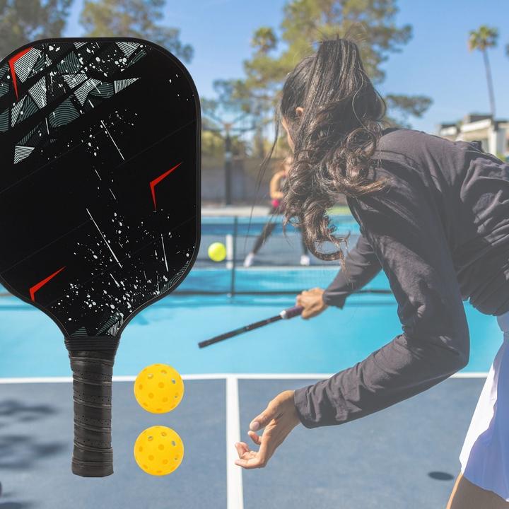 Produktbild Hermex 3-tlg. Set Pickleball-Schläger Racketsport-Schläger Padelschläger mit Bällen