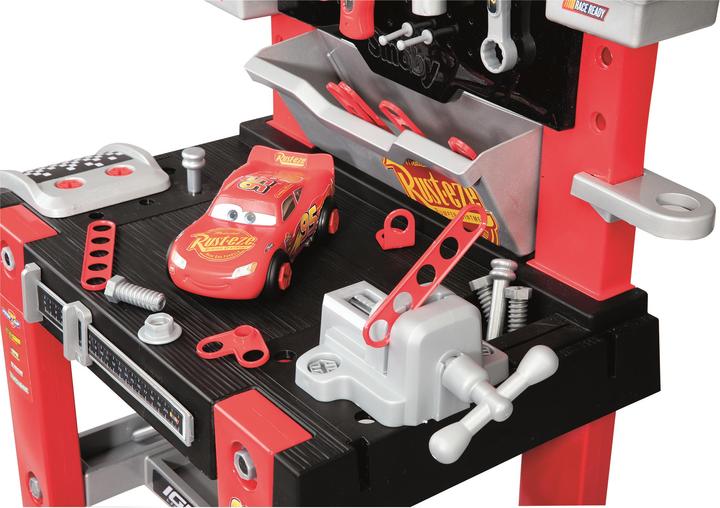 Produktbild Smoby Cars Werkbank-Center mit Sprungschanze