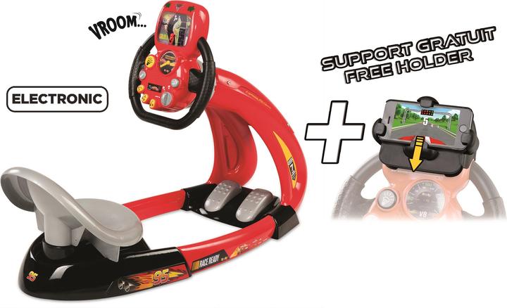 Actual product image Smoby V8 Driver with smartphone holder