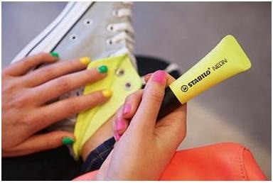 Produktbild STABILO NEON Textmarker (Gelb, 5 mm, 1 x)