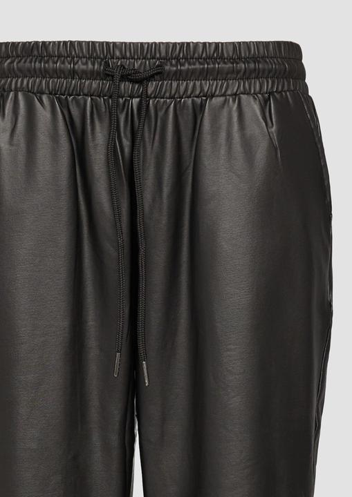 Produktbild S.Oliver Hose Joggerstyle in Lederoptik (40)