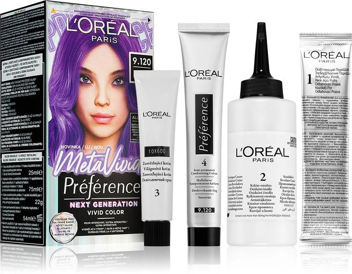 Actual product image L'Oréal Paris Préférence Meta Vivids (Lilac)