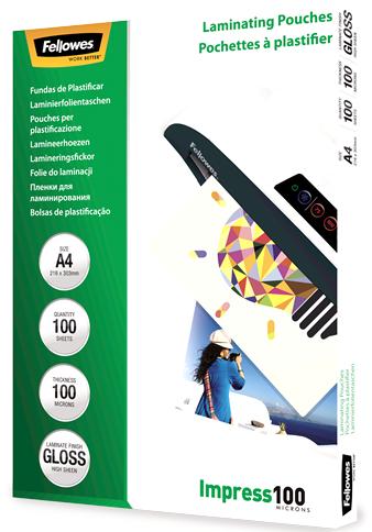 Image du produit Fellowes Mentions légales 100 (A4, 100 pièce(s), 100 µm)