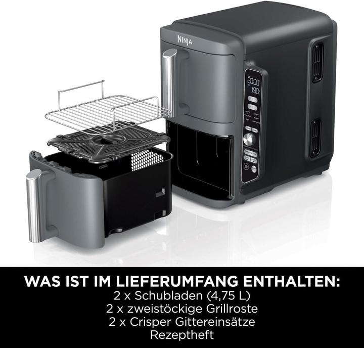 Productafbeelding Ninja SL400EU XL hetelucht friteuse met 2 verdiepingen