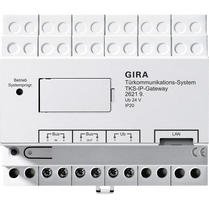 Gira, Klingel + Türsprechanlage, 262197 TKS-IP-Gateway (WLAN)