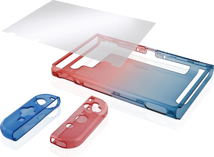 Actual product image Nyko Thin Case (Red/Blue) (Switch)