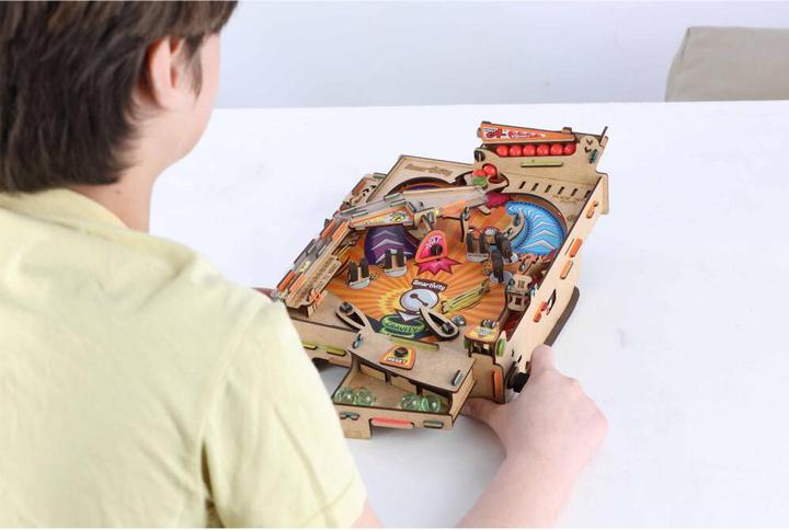 Actual product image Smartivity DIY Pinball Machine Toy for Kids Ages 8-14 Years Old | Global Award Winning Arcade Game|