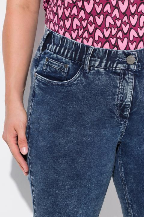 Produktbild Ulla Popken Jerseyjeans Sarah, schmales Bein, Komfortbund (44)