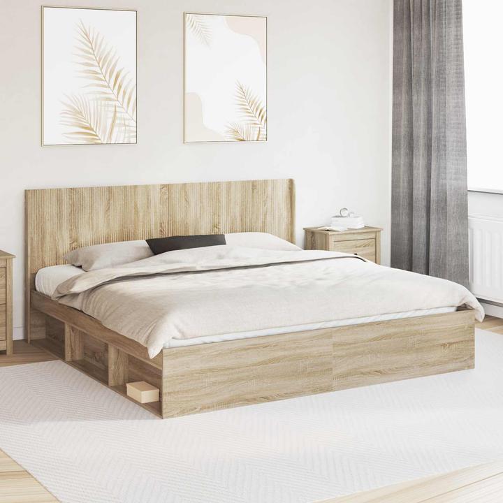 Produktbild vidaXL Bettrahmen (200 x 200 cm)