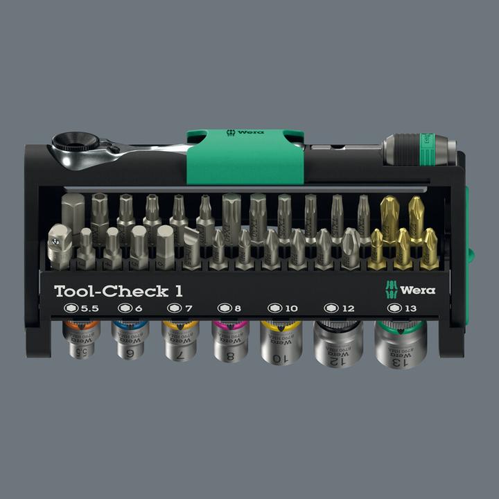 Actual product image Wera Tool-Check 1 (Allen screw, Screw slot)