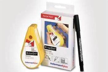 Produktbild HellermannTyton Kabelmarkierer beschriftbar Rite-On Kit