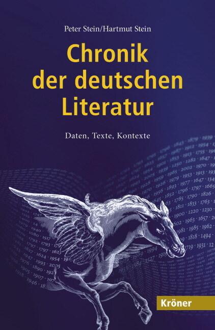 Produktbild Chronik der deutschen Literatur (Deutsch, Hartmut Stein, Peter Stein, 2013)