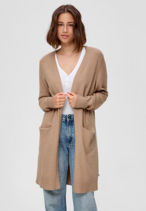 Produktbild s.Oliver Strickjacke Strickjacke aus Viskosemix (S)