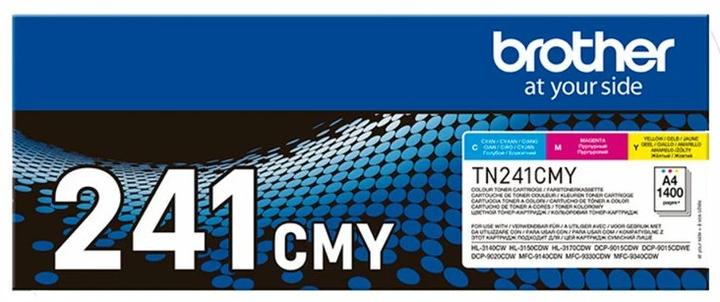 Actual product image Brother Toner Multipack CMY (M, C, Y)