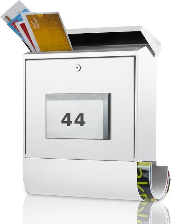 Produktbild Burg Wächter Solar-Briefkasten-Set MALAGA 4400 Ni