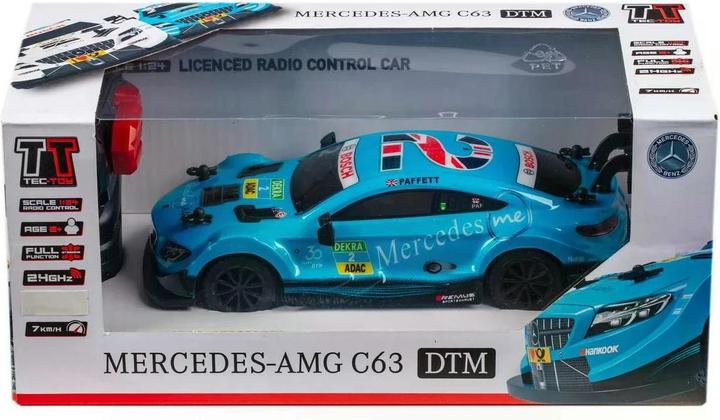 Produktbild Tec-Toy Auto Mercedes-AMG C63 DTM #2 Blau, 1:24