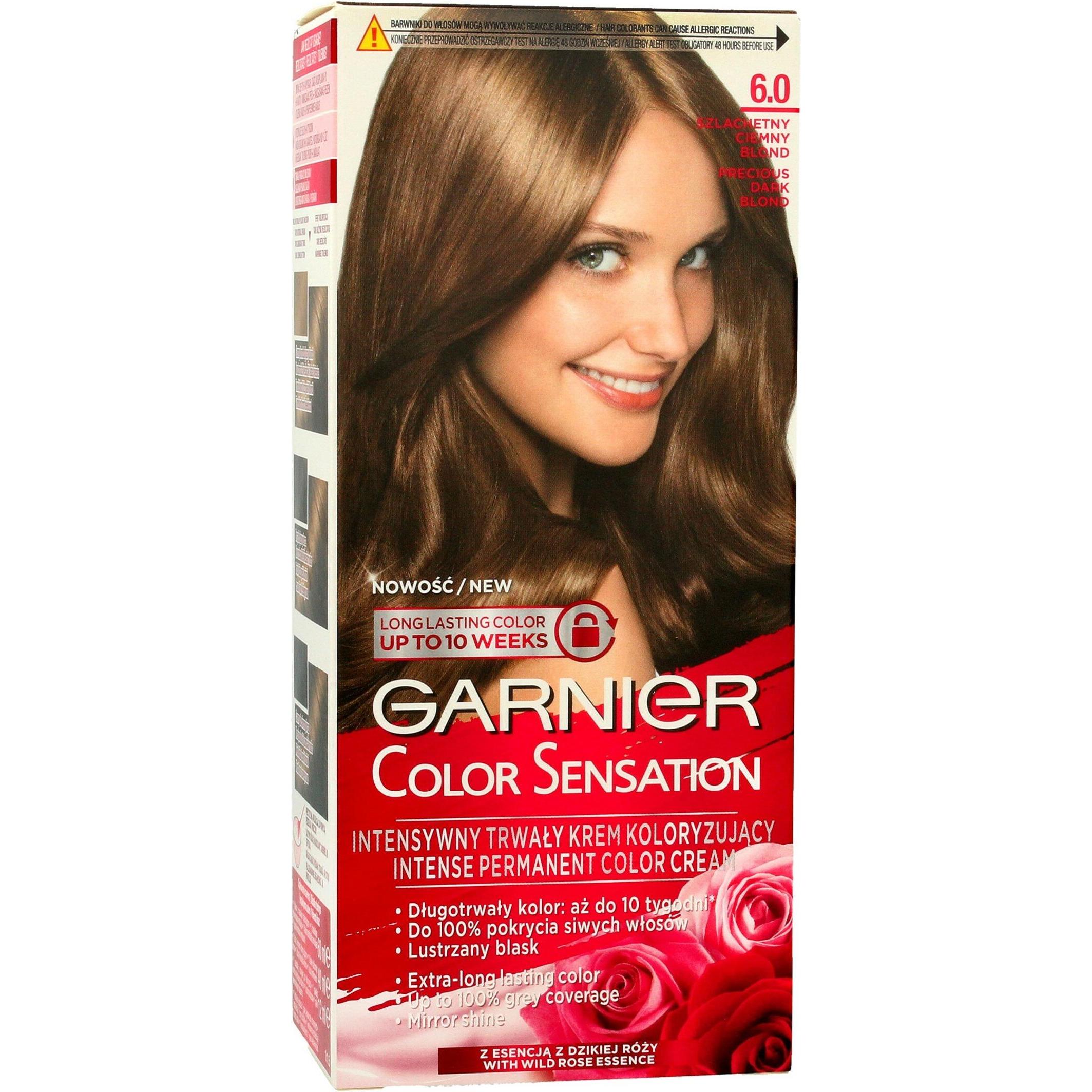 Garnier, Haarkleur, Colour Sensation Haarverf 6.0 Edel Donkerbruin (Bruin)