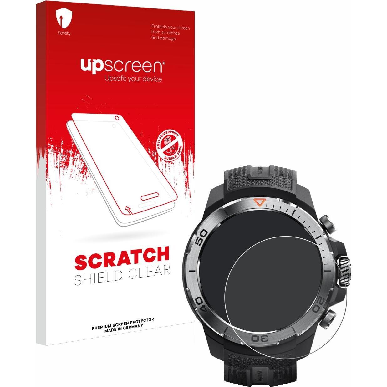 upscreen Schutzfolie Displayschutz Displayschutzfolie Folie Klar Transparent, Smartwatch Schutzfolie, Transparent