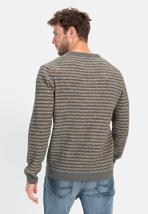 Produktbild Camel Active Mouline Strickpullover im Streifenmuster (3XL)