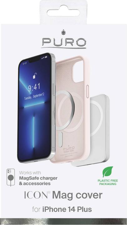 Produktbild Puro Icon Mag mobile phone case (6.7") Cover Pink (Apple iPhone 14 Plus)