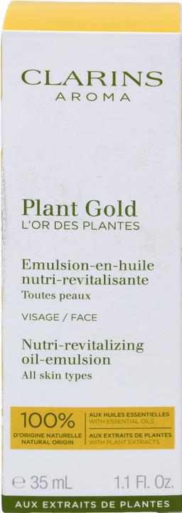Image du produit Clarins Aroma Plant Gold Nutri-Revitalizing Oil Émulsion (35 ml, Crème de jour)