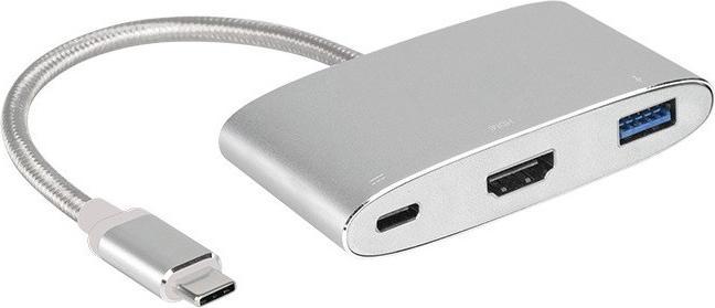 Innergie USB-C zu (USB 3.0, USB Typ-C, HDMI, 20 cm)