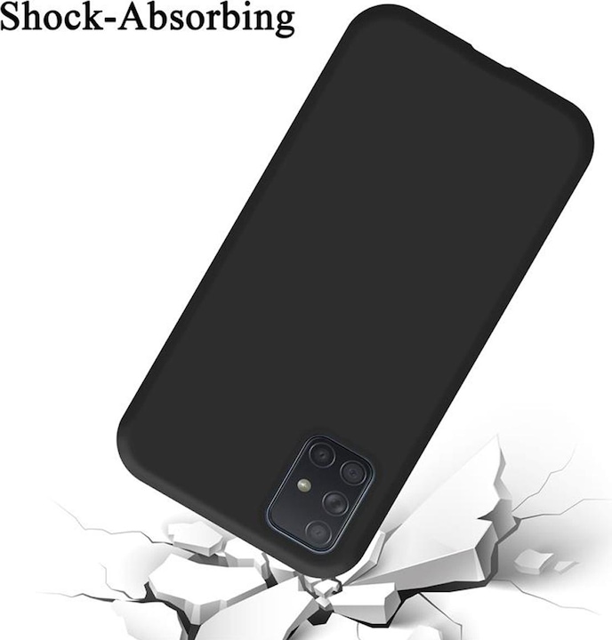 Actual product image Cadorabo TPU Liquid Silicone Case Cover (Samsung Galaxy M40s)