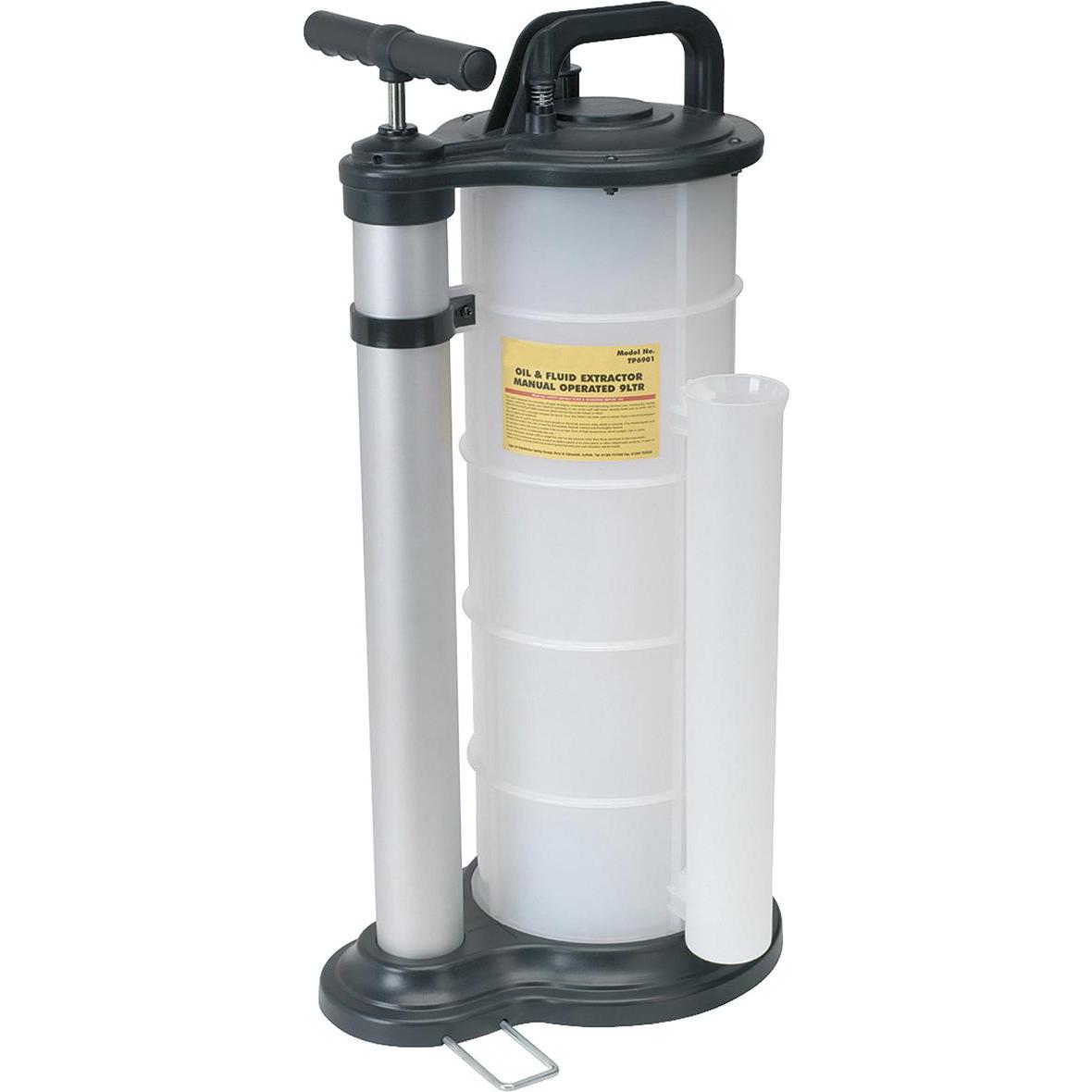 Rs Pro, Lagerbehälter, Vacuum Oil & Fluid Extractor Manual 9ltr