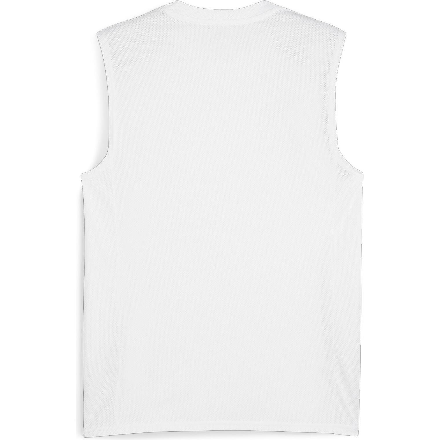 Thumbnail - Puma, Herren, Sportshirt, teamGOAL Sleeveless Jersey (XXL), Weiss, XXL