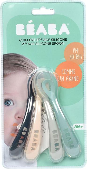 Actual product image Beaba Rainbow spoon set