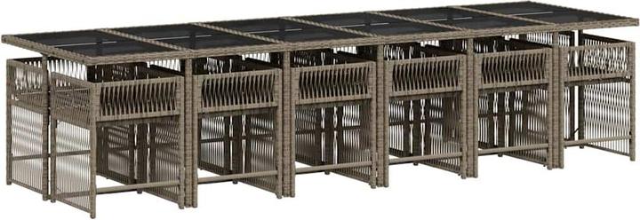 Produktbild vidaXL Garten Essgruppe (330 x 106 x 73 cm)