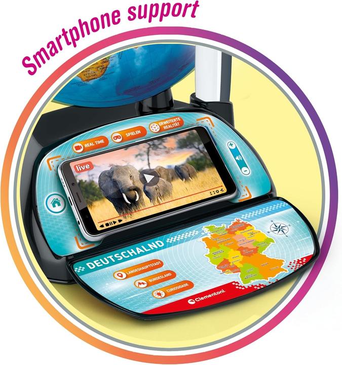 Actual product image Clementoni Clemen Digital Globe Real-Time 59364 (28.50 cm)