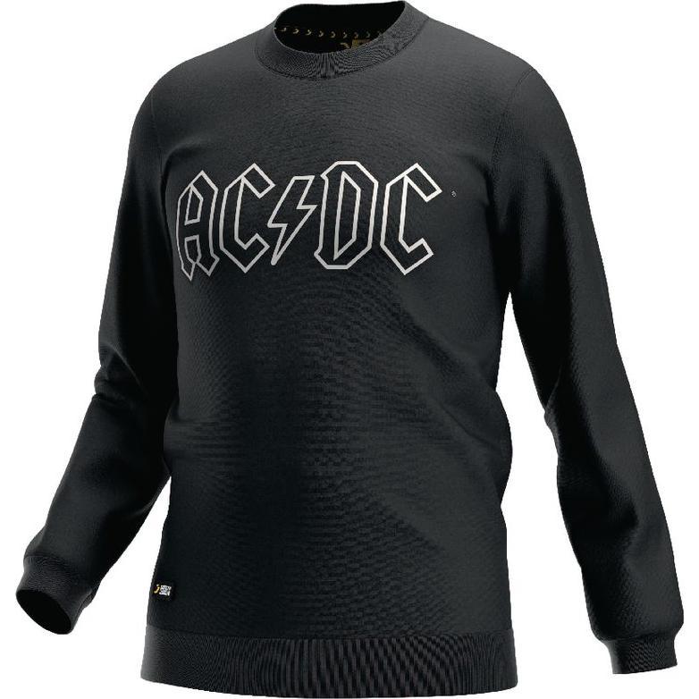 Safety Jogger, Herren, Pullover, AC/DC Sweatshirt, Weiss, Schwarz, (3XL)
