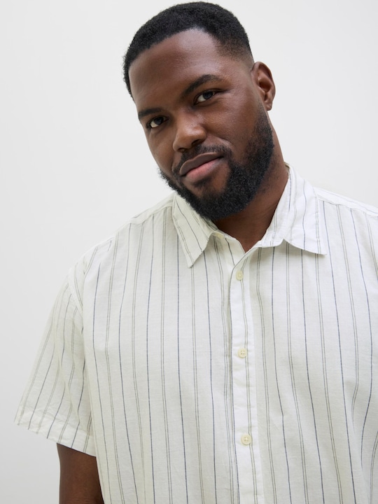 Actual product image Jack & Jones Plus Size Relaxed Fit Hemd Hemd (5XL)