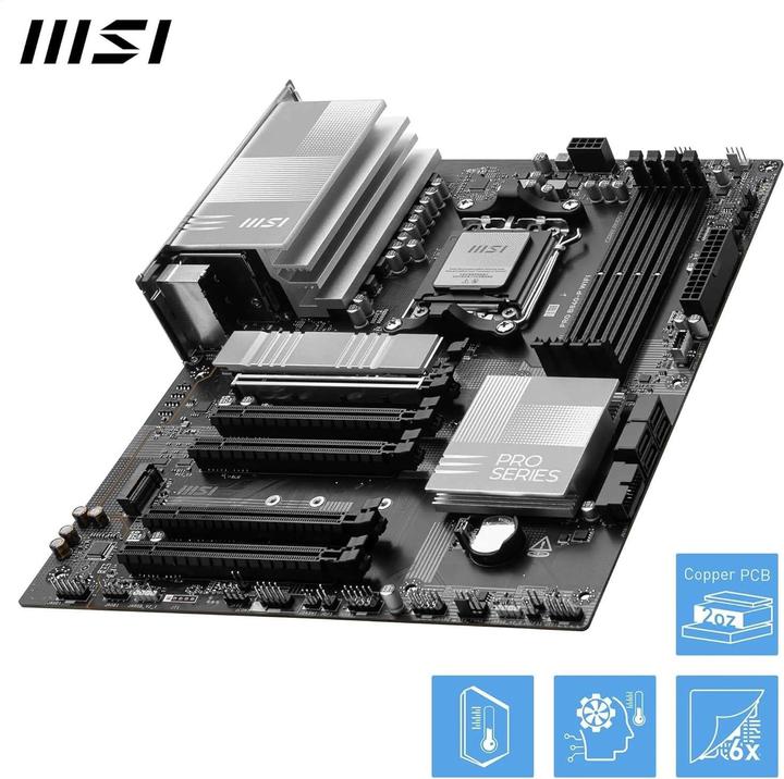 Image du produit MSI PRO B840-P WIFI (AM5, AMD B840, ATX)