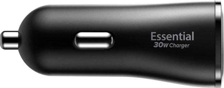 Actual product image Spigen Essential EV302 2-Port 30W Car Charger Black