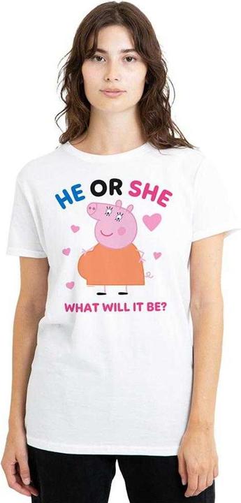 Produktbild Peppa Pig He Or She TShirt (M)