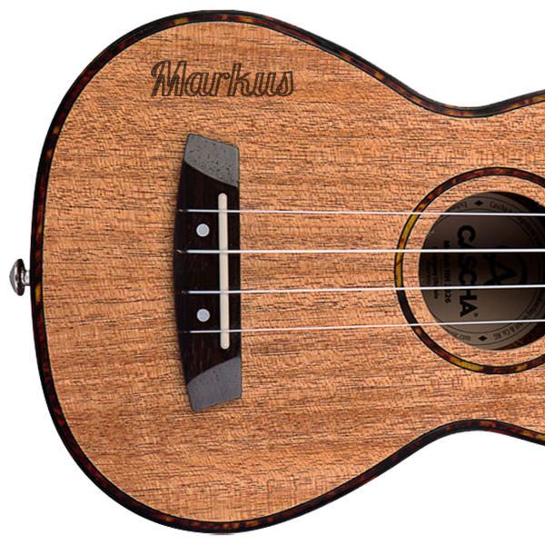 Produktbild Cascha Ukulele HH-2027 Sopran Ukulele mit personalisierter Gravur (Sopran, Soprano)