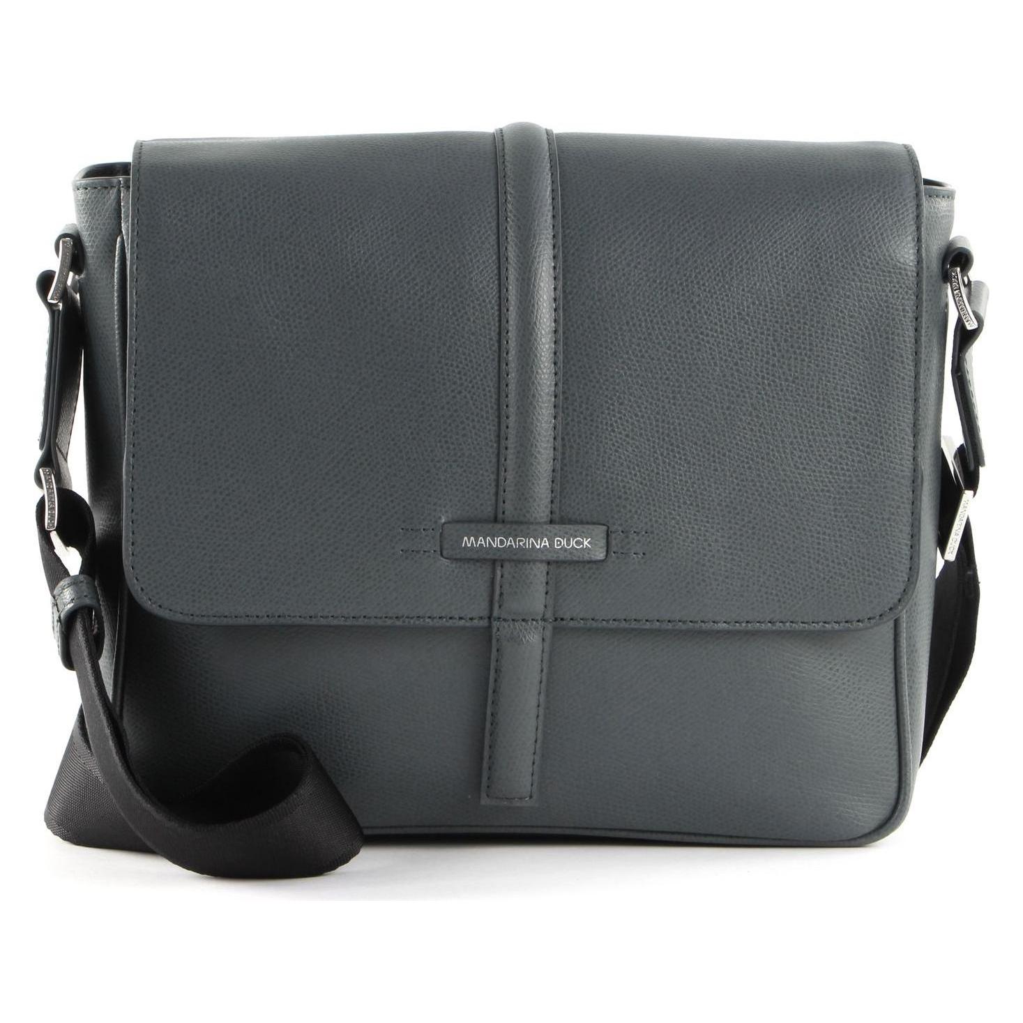Mandarina Duck, Herren, Handtasche, Times Messenger, Grau
