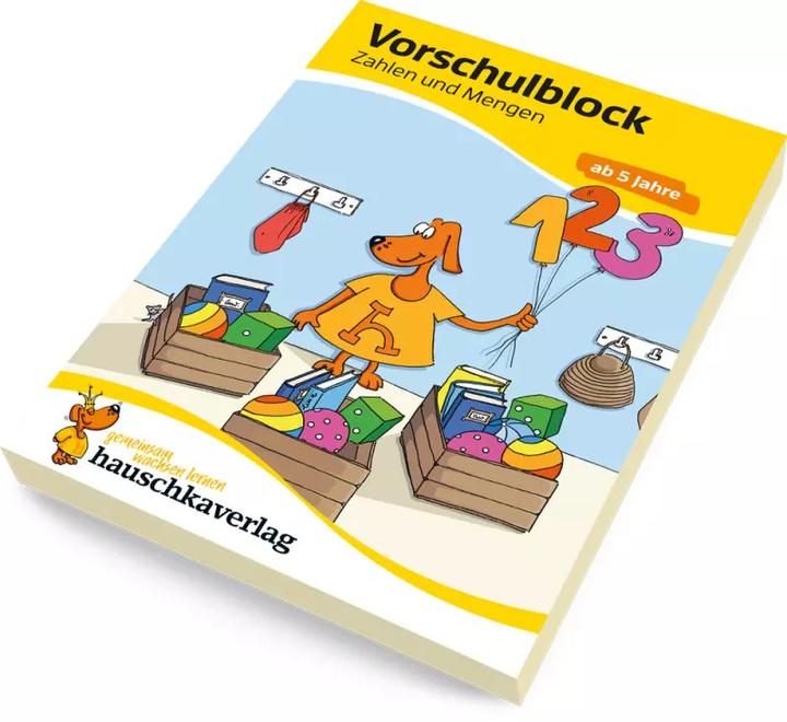 Produktbild Vorschulblock - Zahlen und Mengen (Deutsch, Sabine Dengl, 2018)