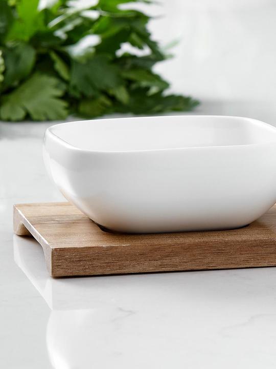 Actual product image Ladelle Essentials 4-piece bowl set - white