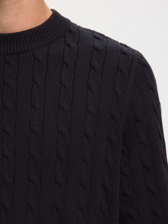 Produktbild Selected Zopfstrick Strickpullover (L)