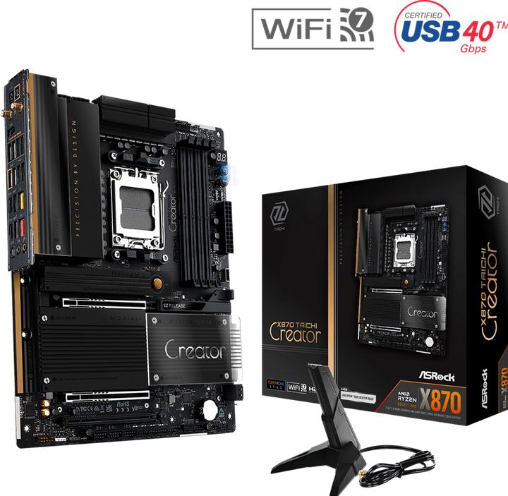 Actual product image AsRock X870 (AM5, AMD X870, ATX)