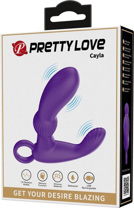 Image du produit Pretty Love Cayla Vibromasseur Anal Violet