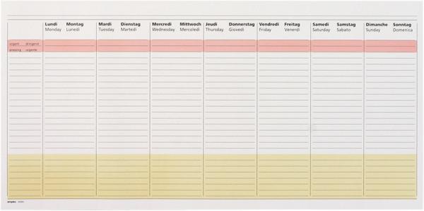 Produktbild Simplex Planer Wochenplaner immerwährend (Spezial, Kein Einband, Deutsch)