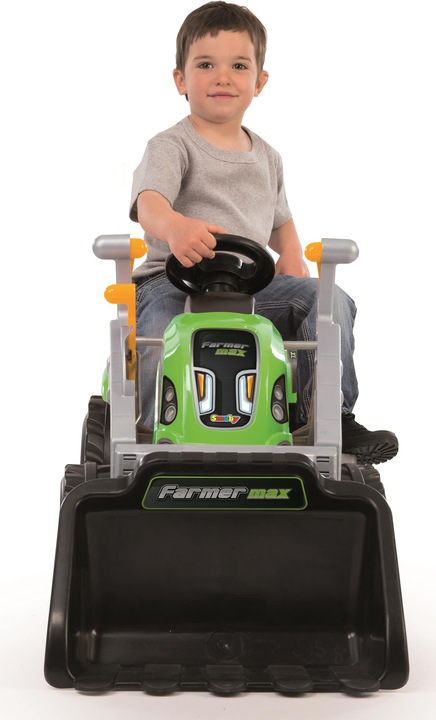 Produktbild Smoby Max Traktor mit Anhänger - Grün