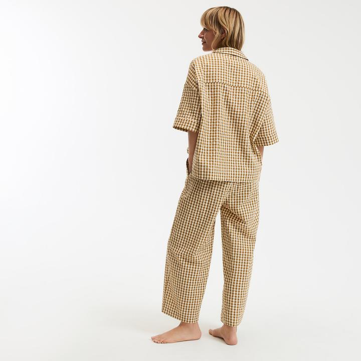 Produktbild La Redoute Collections Seersucker-Pyjama (L)