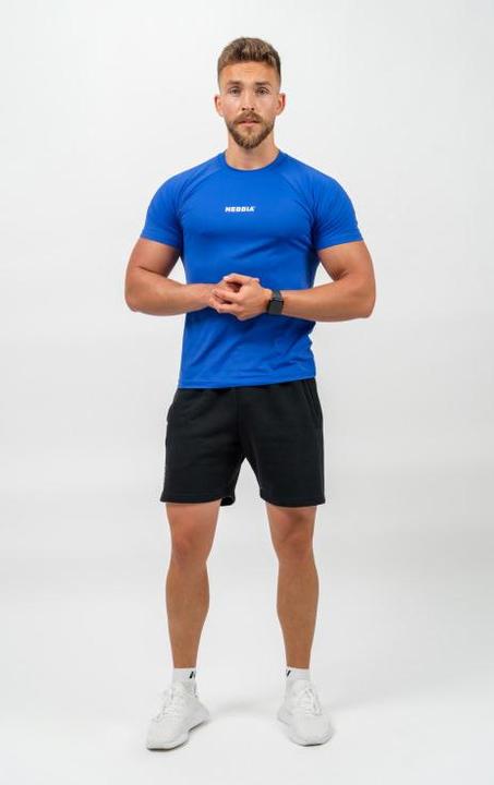 Immagine prodotto Nebbia Maglietta a compressione per l'allenamento Performance 339 - blu (M)
