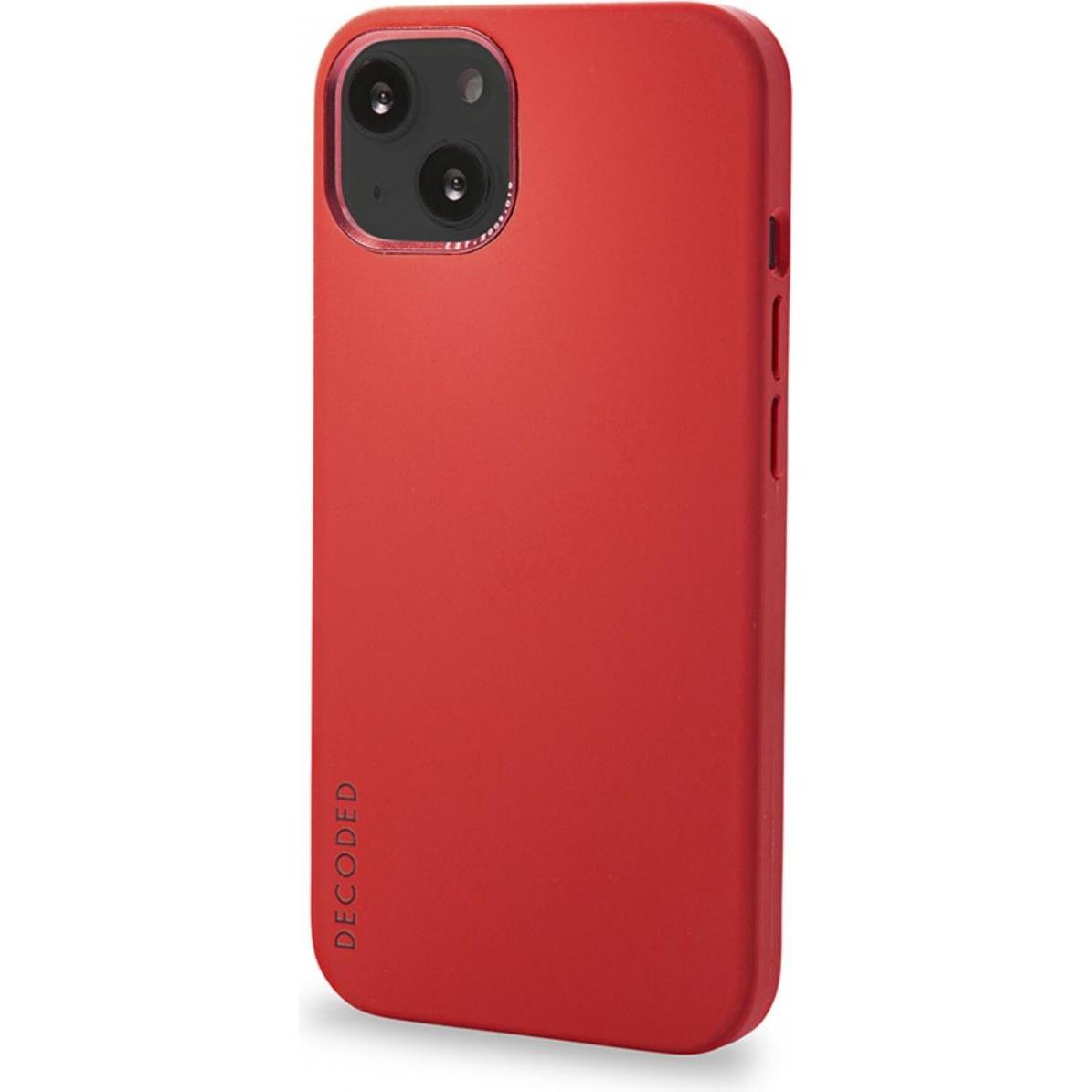 Thumbnail - Decoded Silicone Backcover iPhone 13 Brick Red (Apple iPhone 13), Smartphone Hülle, Rot